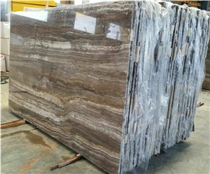 Silver Travertine Slabs Polished
