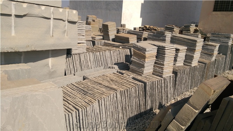 Raj Green Sandstone Tiles