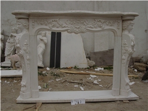 Beautiful French Style Marble Fireplace Mantels
