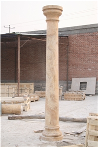Hand Carved Stone Columns