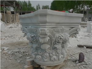 Nice Hand Carved Column Capitals