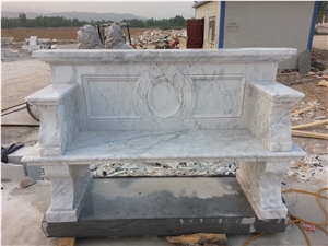 Nice Stone Garden Bench