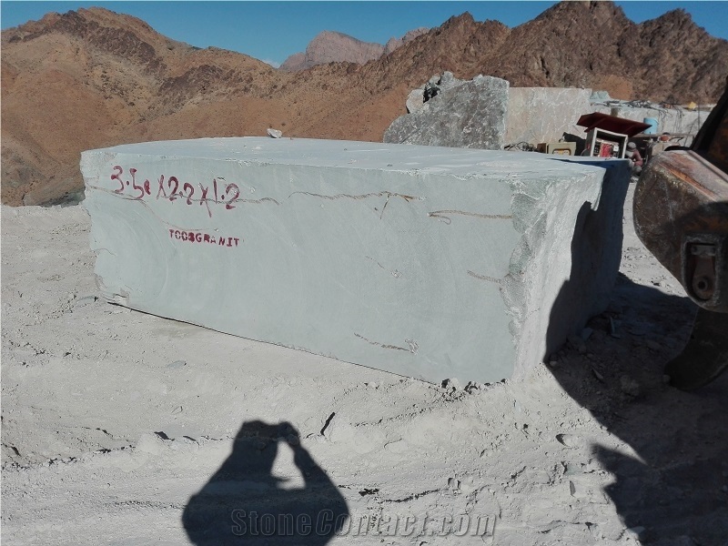 Iran Green Granite Block