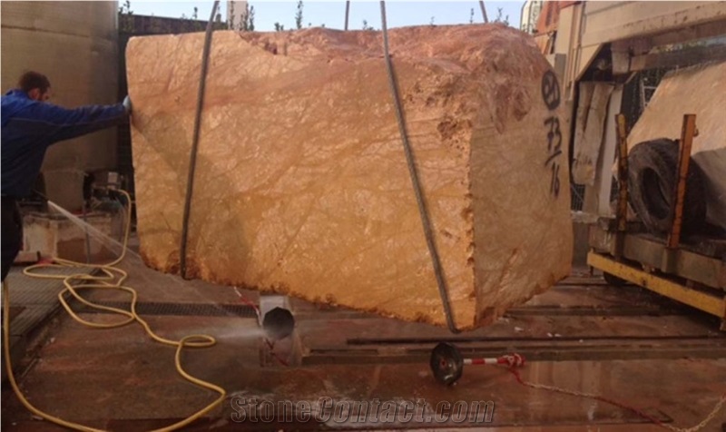 Giallo Stradivari Marble Blocks