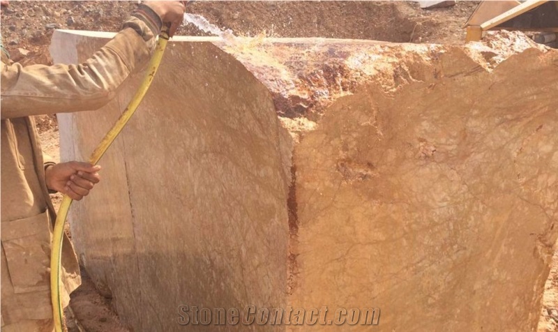 Giallo Stradivari Marble Blocks