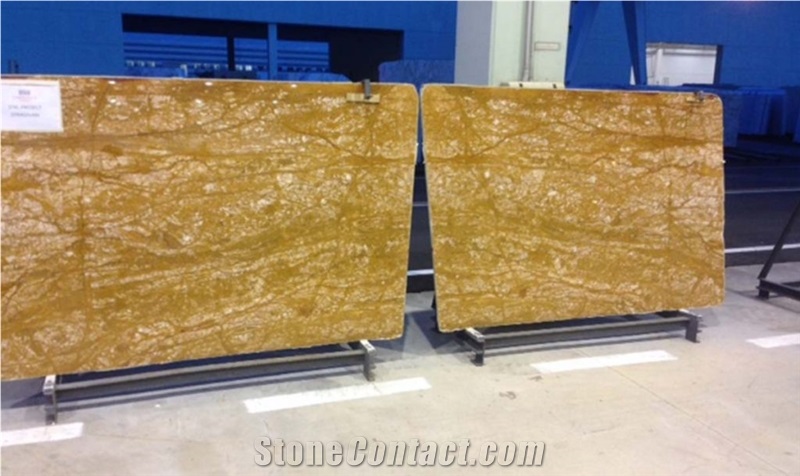 Giallo Stradivari Marble Polished Slabs