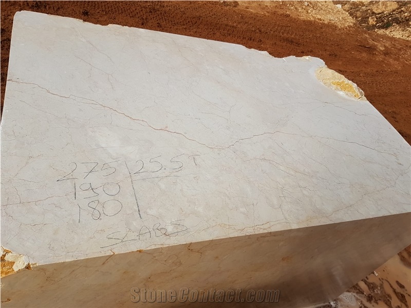 Melisa Beige Marble Block, Turkey Beige Marble