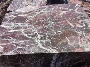 Rosso Levanto Marble Blocks, Elazig Cherry Marble