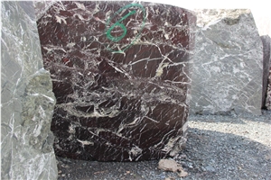 Rosso Levanto Marble Blocks, Elazig Cherry Marble