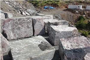 Rosso Levanto Marble Blocks, Elazig Cherry Marble