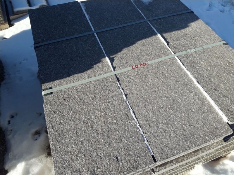 Porphyry Fortebuso, Porfido Di Forte Buso Tiles Flamed Surface