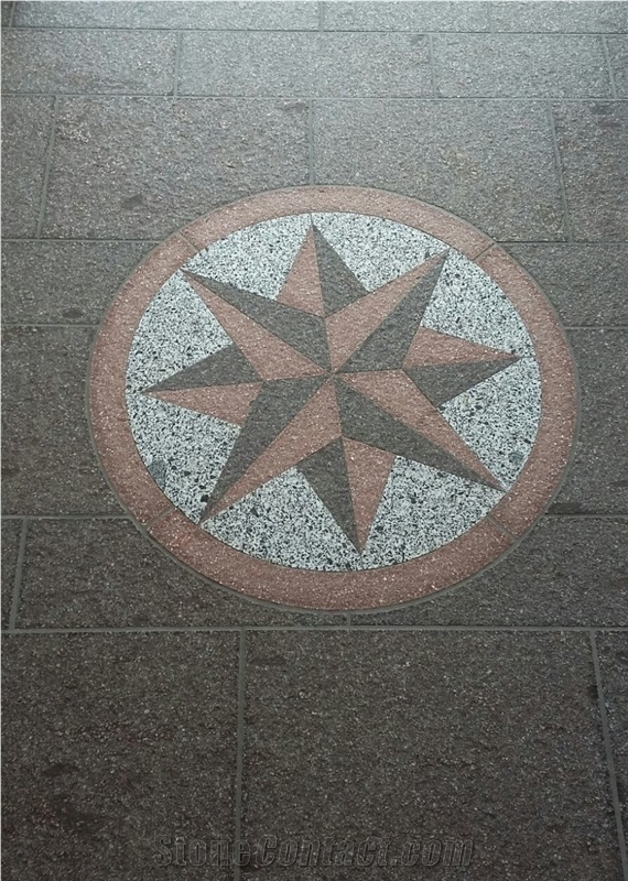 Porphyry Fortebuso, Porfido Di Forte Buso Tiles Flamed Surface