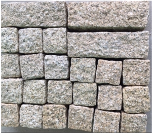 Cubic Granite Cobble Sets Landscaping Stones