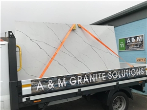 Fabulous Mable Look Quartz Stone Slabs