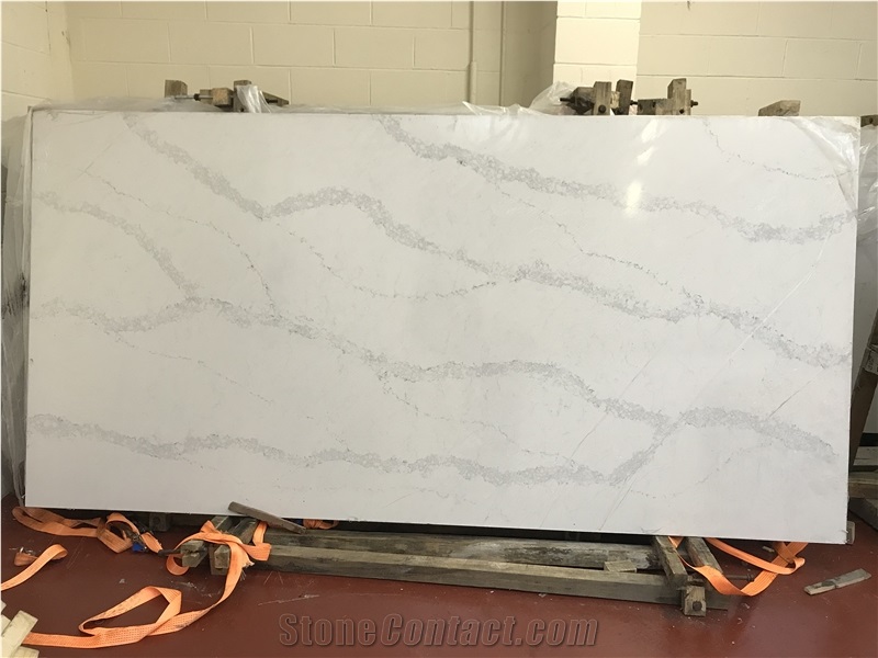 Fabulous Mable Look Quartz Stone Slabs