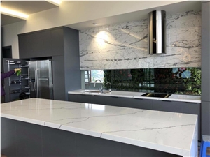 Mable Look Quartz Kitchen Countertop
