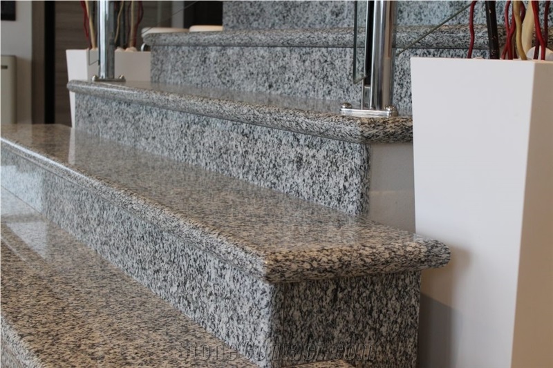 Serizzo Formazza Stair Steps and Risers