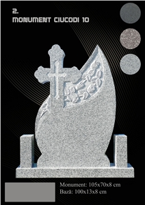 Monument Funerar, G623 Grey Granite Monument