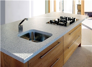 London White Granite Antique Finish