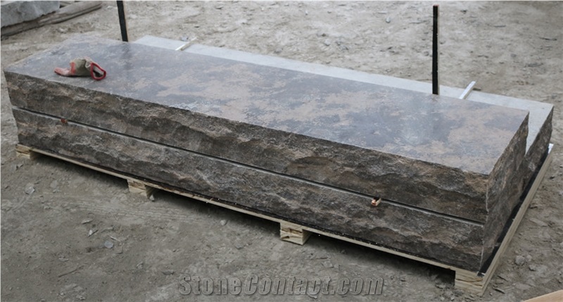 Bronze Stone,Brown Limestone,Gold Beach,Acid Wash