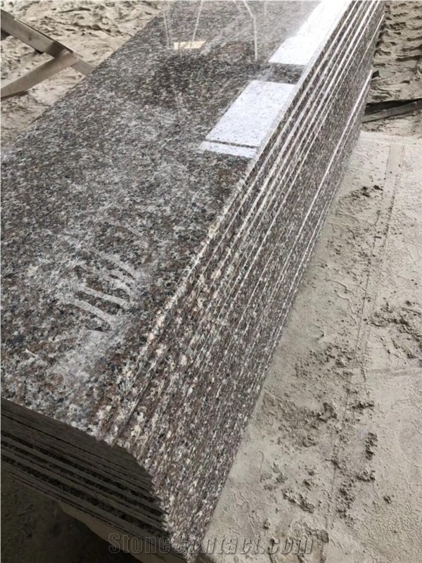 G664 Misty Brown Granite Steps Stair