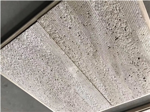 Beige Travertine Panel Culture Stone Slate Ledge