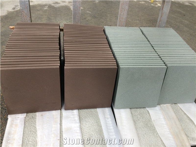 Brown Sandstone Cubes Desert Brown Cobble Pavers