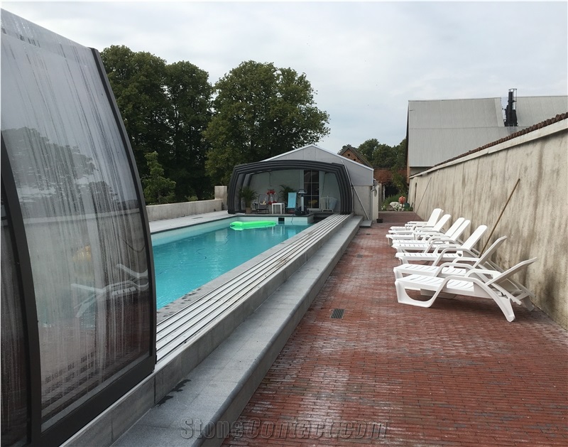 G654 Dark Grey Granite Pool Copping Paving Tile