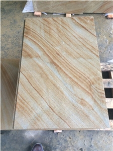 Sandstone Facades Gold Wooden Sandstone Cladding