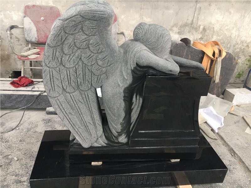 Shanxi Black Granite Memorial Monuments