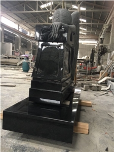 Shanxi Black Granite Memorial Monuments