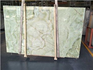 Light Grey Onyx Luxury Stone Bathroom Wall Tiles