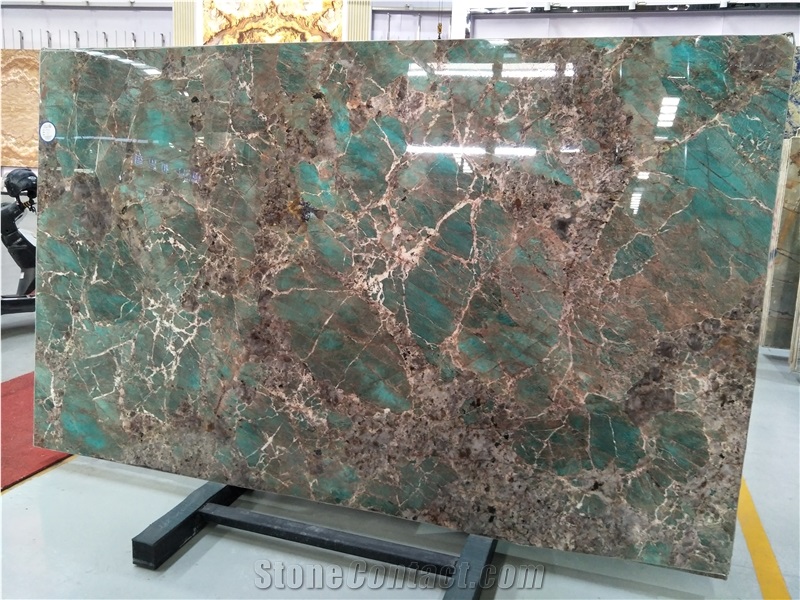 Luxury Brazil Green Quartzite Stone Amazon Green Slabs