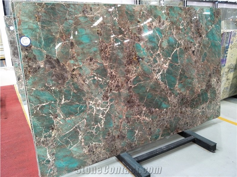 Luxury Brazil Green Quartzite Stone Amazon Green Slabs