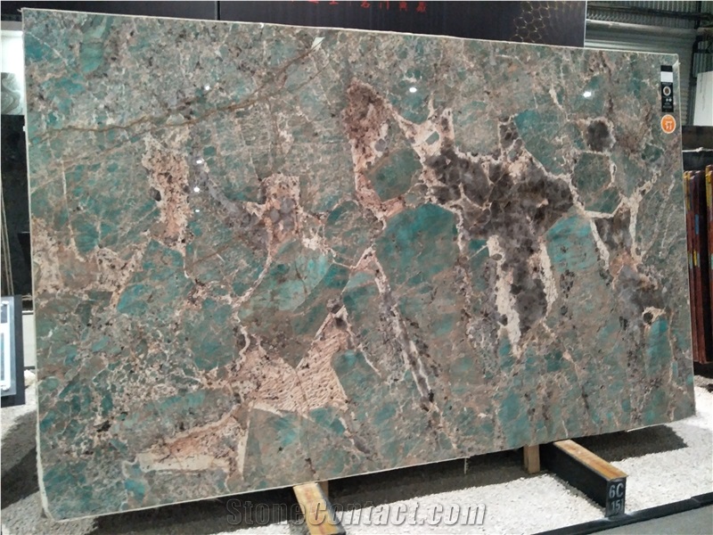 Luxury Brazil Green Quartzite Stone Amazon Green Slabs