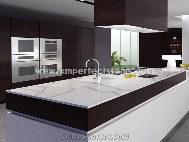 Artificial Origin Calacatta White Marble