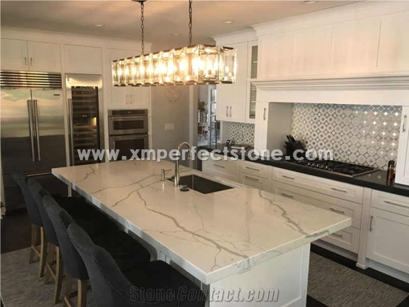Artificial Origin Calacatta White Marble