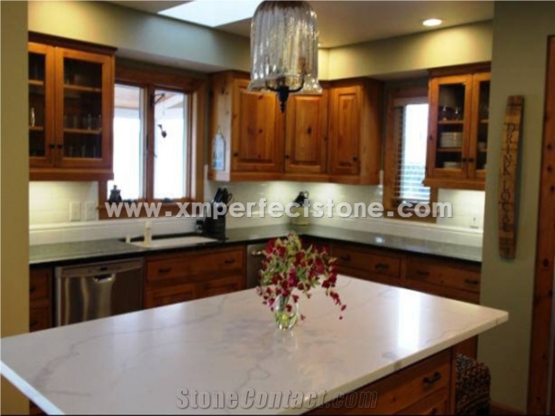 Artificial Origin Calacatta White Marble