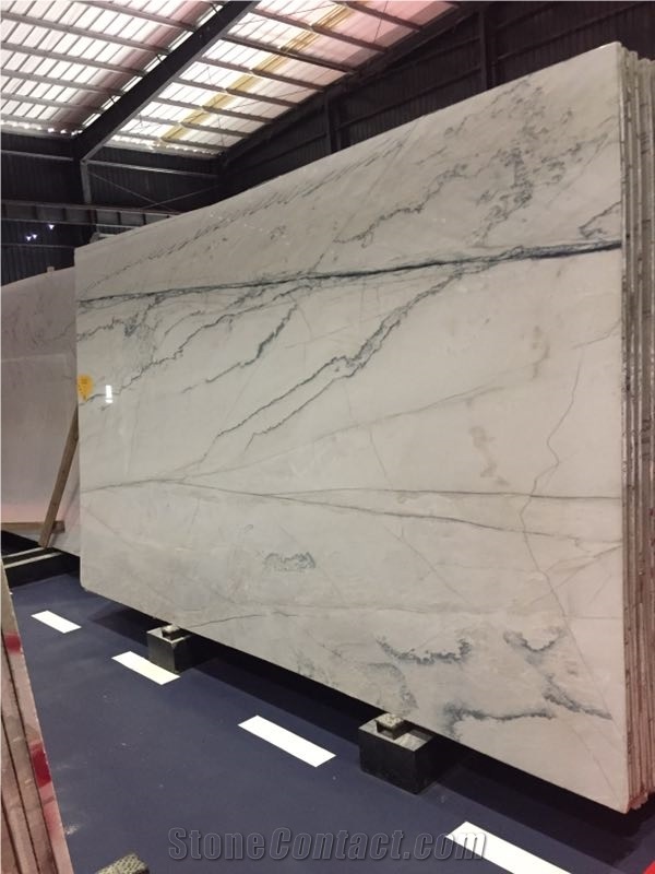 Calacatta Blue Lines Quartzite Slab