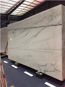Calacatta Blue Lines Quartzite Slab