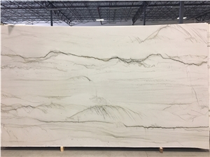 Calacatta Blue Lines Quartzite Slab