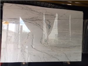 Calacatta Blue Lines Quartzite Slab