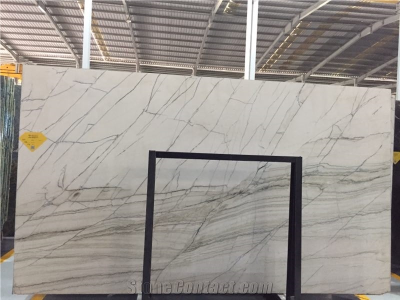 Calacatta Blue Lines Quartzite Slab