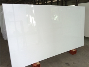 Super White Nano Glass Slab for Interior Wall