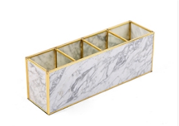 Natural Marble Jewelry Boxes White Marble