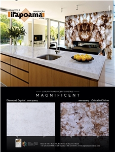 Diamond Crystal White Quartzite Slabs