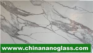 2019 Hot Selling Calacatta Nano Crystallized Stone