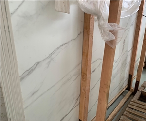 2019 Hot Selling Calacatta Nano Crystallized Stone
