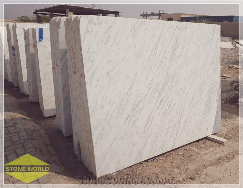 Pakistani White Marble Slabs & Tiles