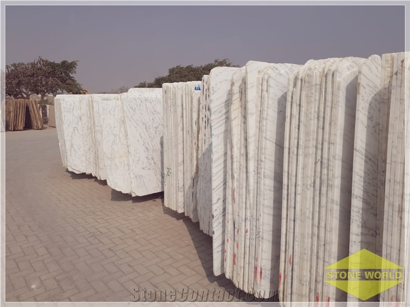 Pakistani White Marble Slabs & Tiles